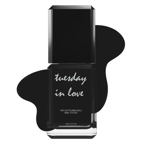 Tuesday in Love Midnight Black Nail Polish 15ML