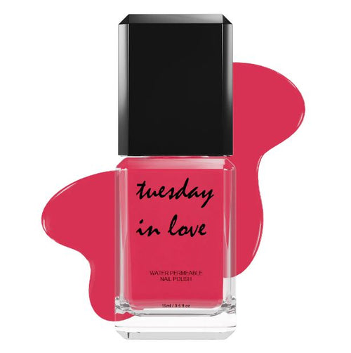 Tuesday in Love Deep Terracotta Rose Nail Polish 15ML