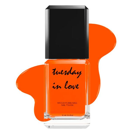 Tuesday in Love Tangerine Orange Nail Polish 15ML