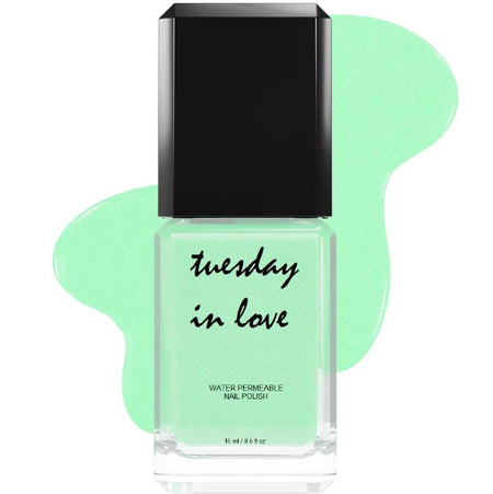 Tuesday in Love Light Mint Green Nail Polish 15ML