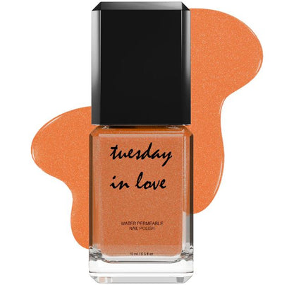 Tuesday in Love Caramel Brown Nail Polish 15ML