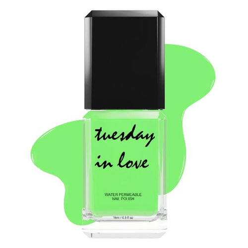 Tuesday in Love Neon Green Nail Polish 15ML