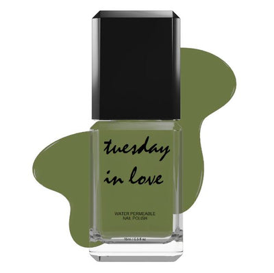 Tuesday in Love Olive Green Nail Polish 15ML