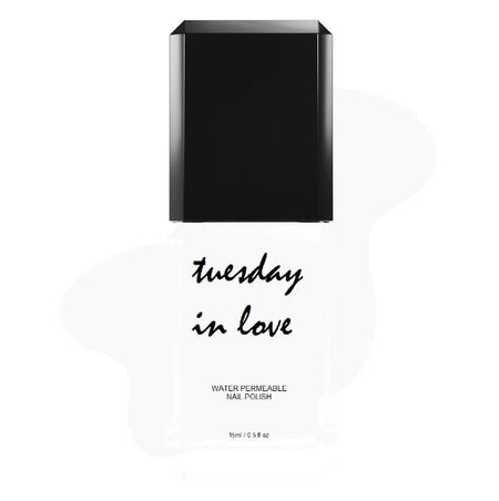 Tuesday in Love Off White With Grey Undertone Nail Polish 15ML