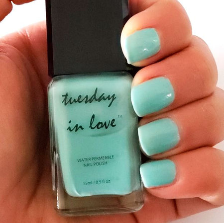 Tuesday in Love Light Teal Nail Polish 15ML