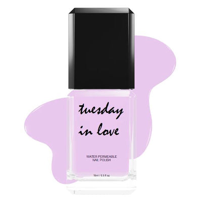 Tuesday in Love Light Lavender Purple Nail Polish 15ML