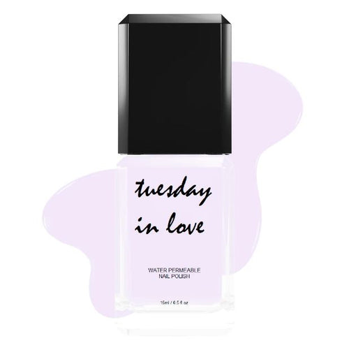 Tuesday in Love Off White With Lavender Undertone Nail Polish 15ML