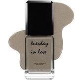 Tuesday in Love Gunmetal Grey Nail Polish 15ML