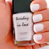 Tuesday in Love Off White With Lavender Undertone Nail Polish 15ML