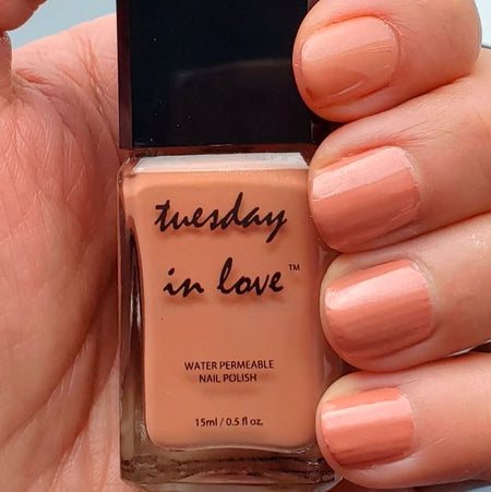 Tuesday in Love Nude Camel Peach Nail Polish 15ML