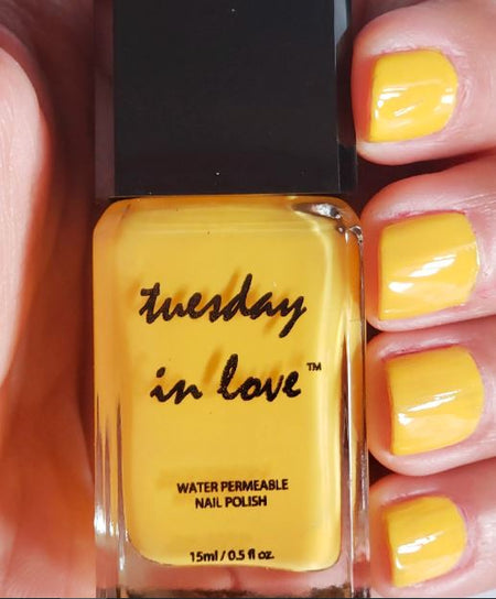 Tuesday in Love Bright Lemon Yellow Nail Polish 15ML