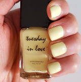 Tuesday in Love Light Pastel Yellow Nail Polish 15ML