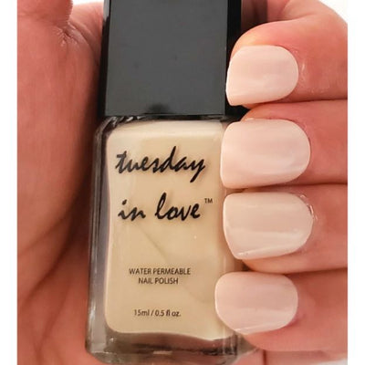 Tuesday in Love  Light Beige Nail Polish 15ML