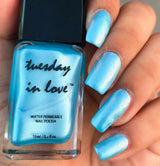 Tuesday in Love Denim Blue Nail Polish 15ML