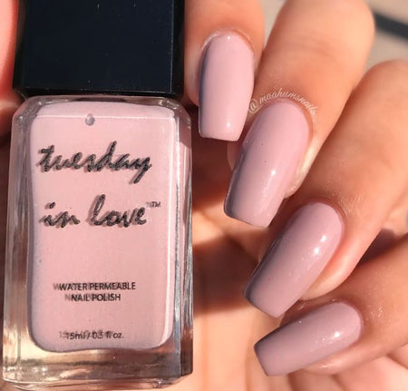 Tuesday in Love Classic Soft Mauve Nail Polish 15ML