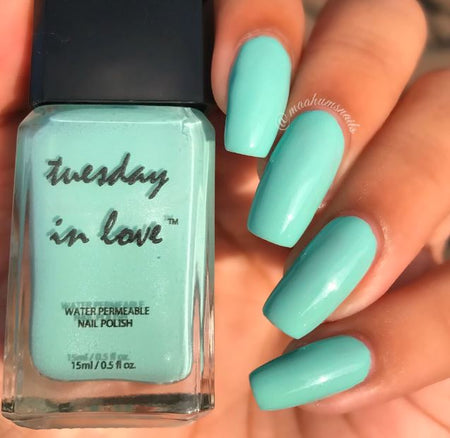 Tuesday in Love Seafoam Green Nail Polish 15ML