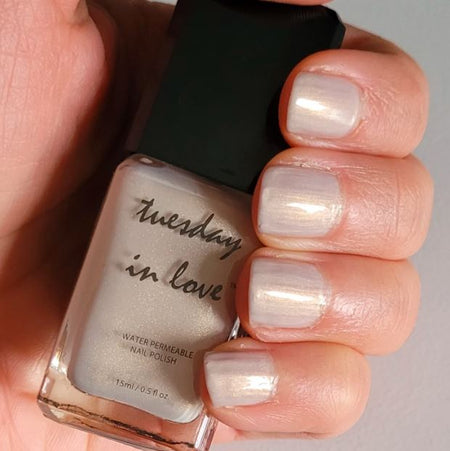 Tuesday in Love Nude Stone Nail Polish 15ML