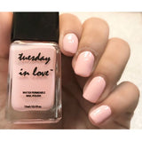 Tuesday in Love Barely There Nude Pink Nail Polish 15ML