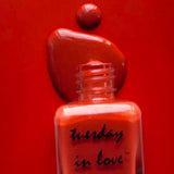 Tuesday in Love Deep Rustic Copper Nail Polish 15ML