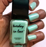 Tuesday in Love Seafoam Green Nail Polish 15ML