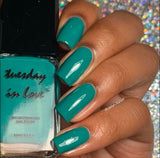 Tuesday in Love Deep Emerald Green Nail Polish 15ML