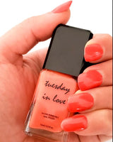 Tuesday in Love Tangerine Orange Nail Polish 15ML