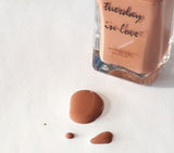 Tuesday in Love Light Terracotta Brown Nail Polish 15ML