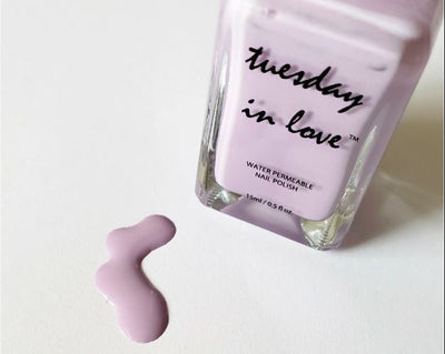 Tuesday in Love Light Lavender Purple Nail Polish 15ML