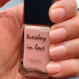 Tuesday in Love Medium Nude Pink Nail Polish 15ML
