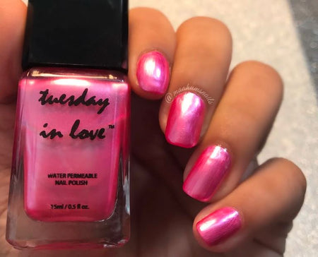 Tuesday in Love Bubble Gum Pink Nail Polish 15ML