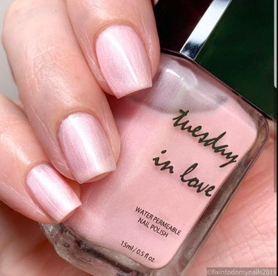 Tuesday in Love Soft Cotton Candy Pink Nail Polish 15ML