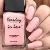 Tuesday in Love Light Sandy Beige Nail Polish 15ML