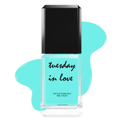 Tuesday in Love Light Teal Nail Polish 15ML