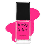 Tuesday in Love Electric Pink Nail Polish 15ML
